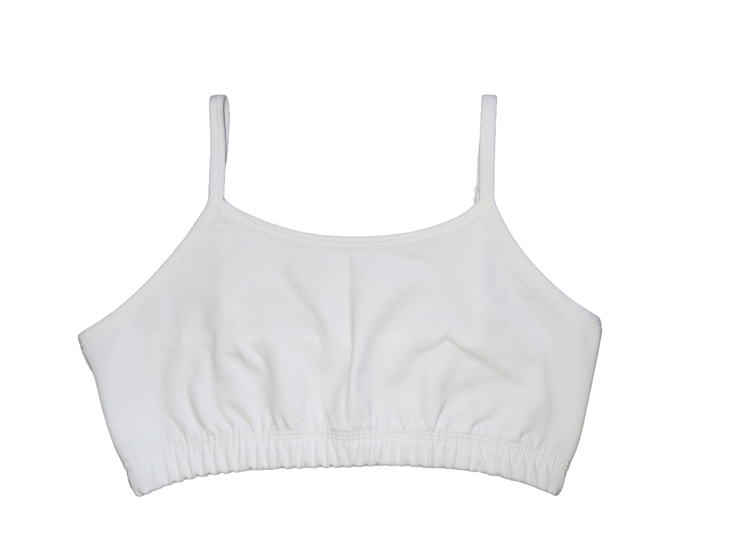 Non-Padded Full Coverge Beginners, Teenager, Uniform Bra for Girls | Stretchy Cotton Blend Fabric | Adjustable Strap | Pack of 2