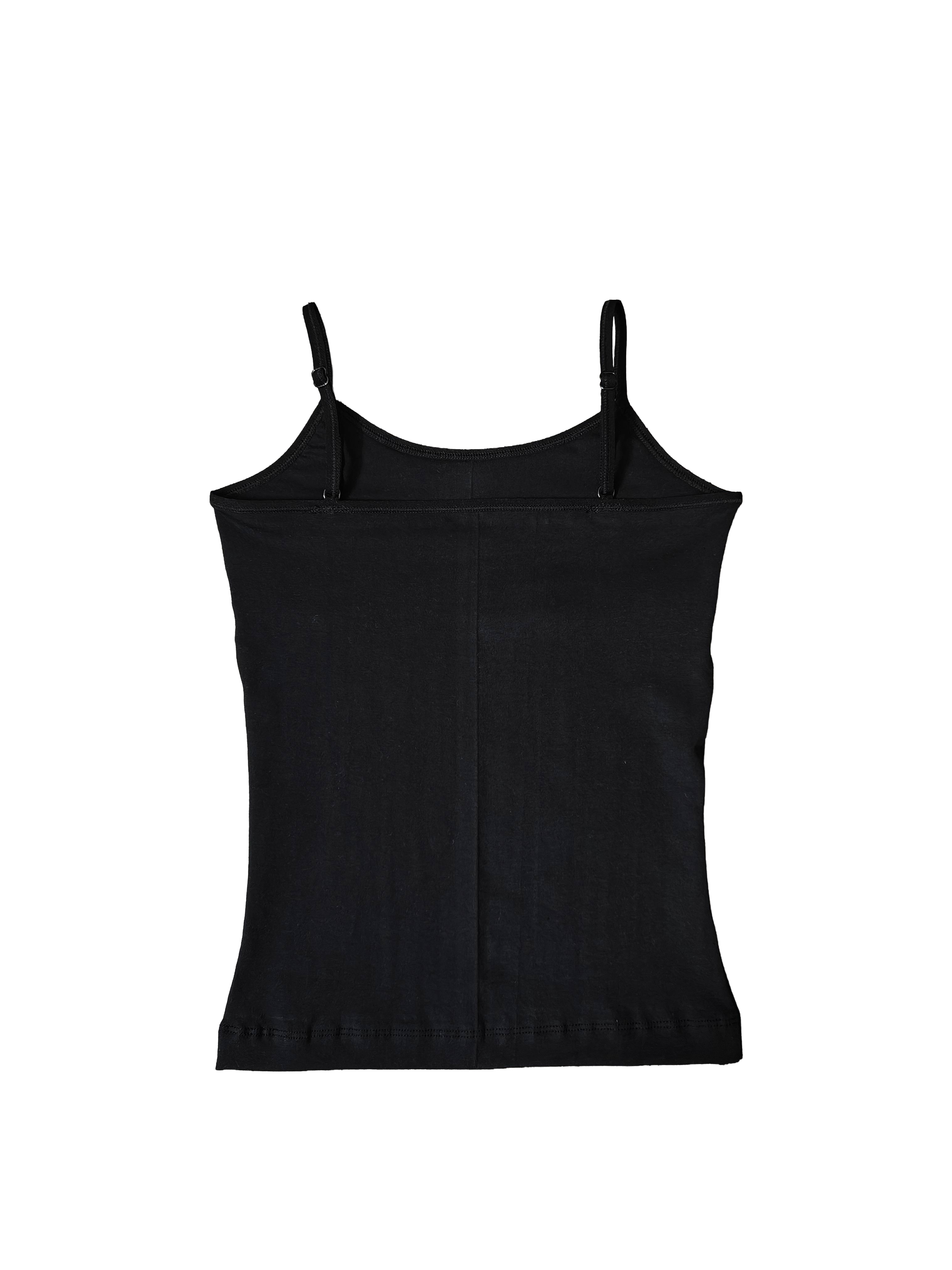 Flat Padded Camisole Bra for Girls | Stretchy Cotton Blend Fabric | Beginners, Teenager Camisole for Puberty