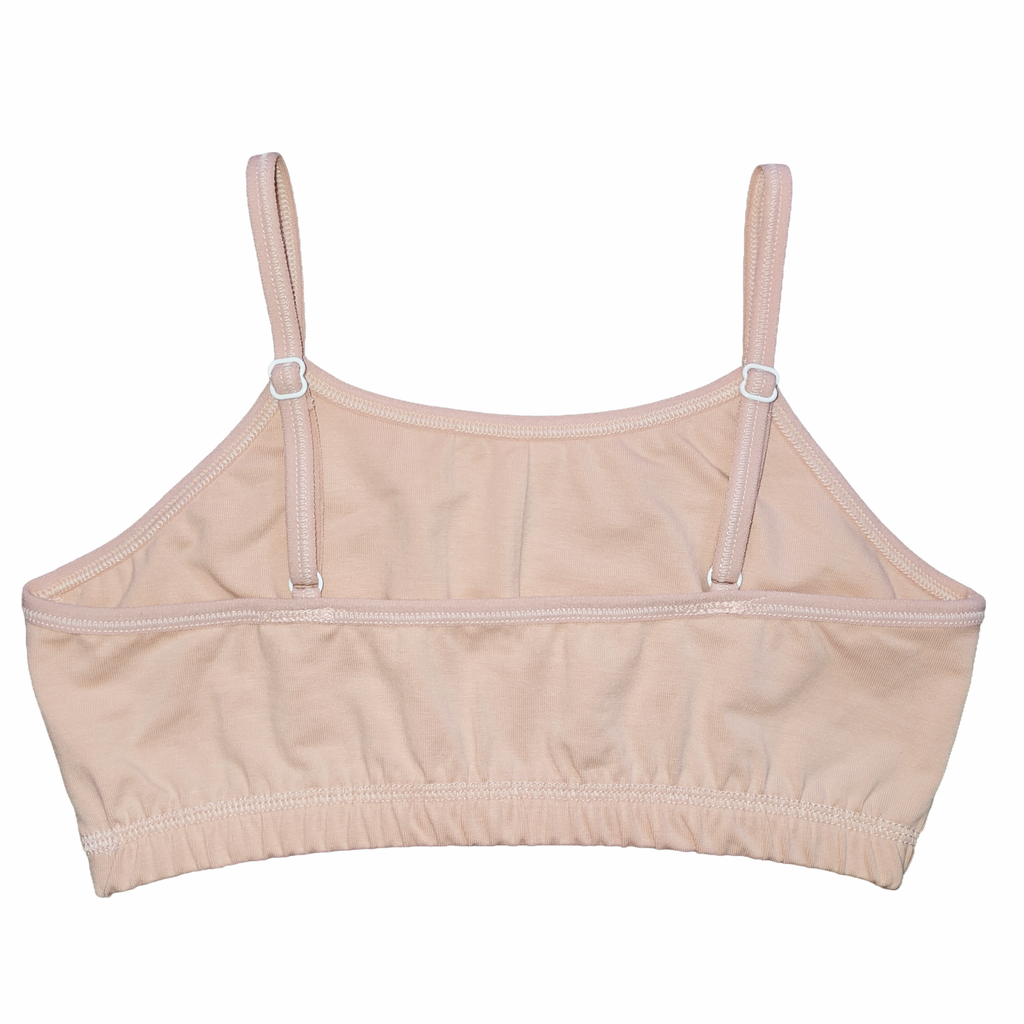Non-Padded Full Coverge Beginners, Teenager, Uniform Bra for Girls | Stretchy Cotton Blend Fabric | Adjustable Strap