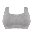 Girl's Cotton Blend Non-Padded Non-Wired Low Back Coverage Sports Bra