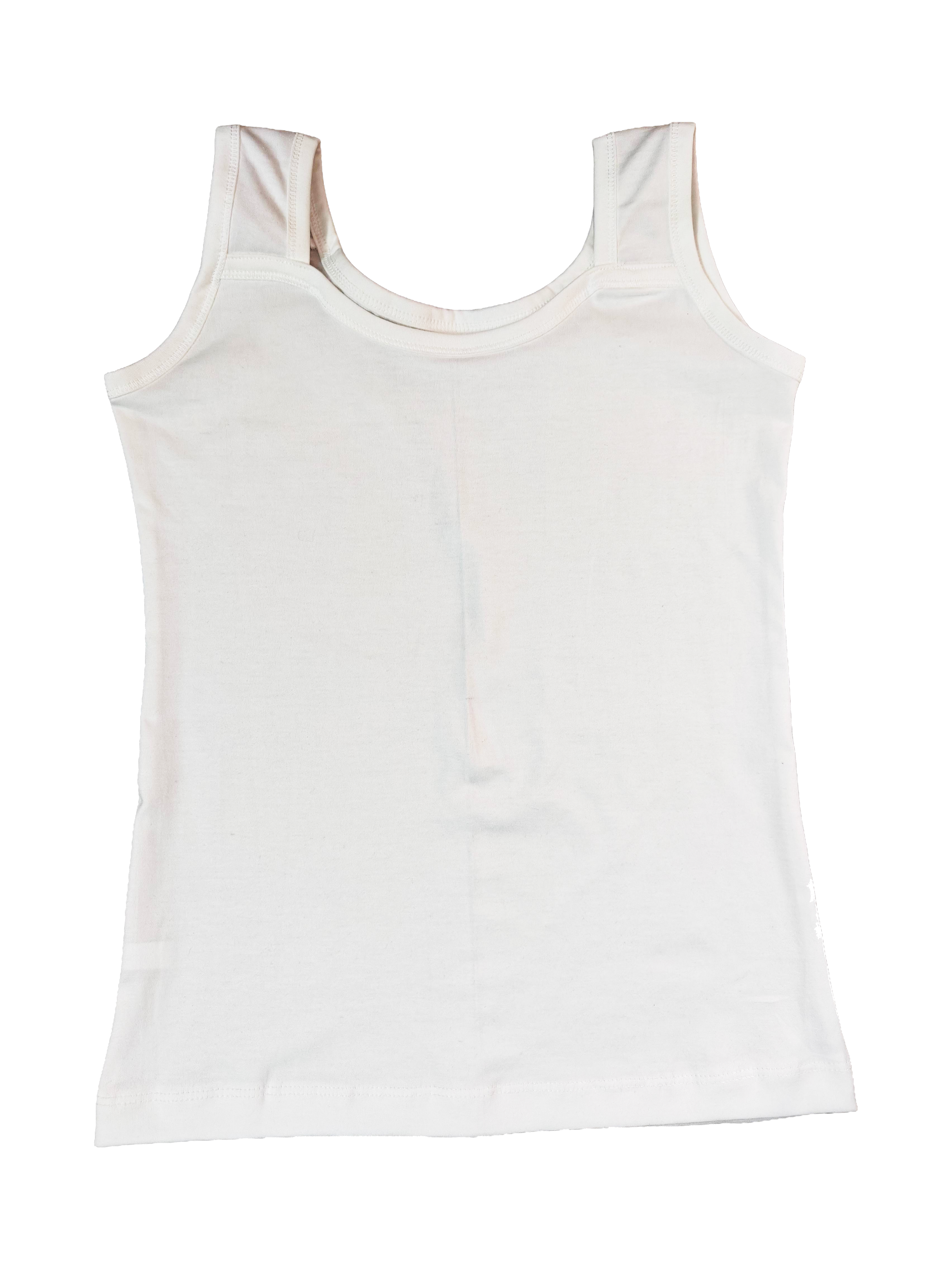 Sleeveless Style Tank Top for Women | Regular Fit | High Back Coverage | Broad Strap | Soft and Breathable Cotton